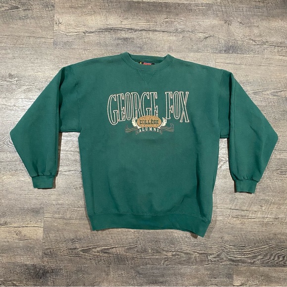 Vintage Collegiate George Fox Alumni Crewneck Sweatshirt Graphic Sz XL - Picture 1 of 11